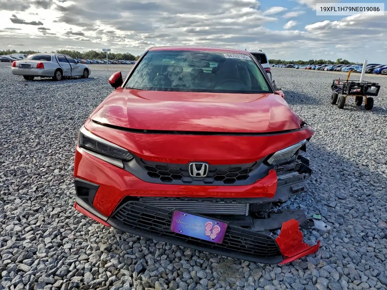 19XFL1H79NE019086 2022 Honda Civic Exl