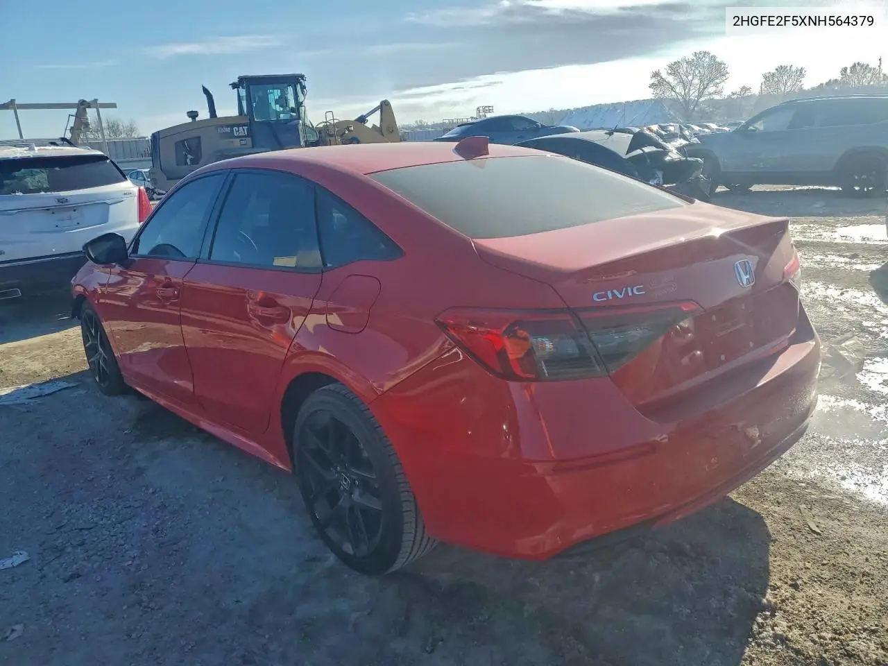 2HGFE2F5XNH564379 2022 Honda Civic Sport