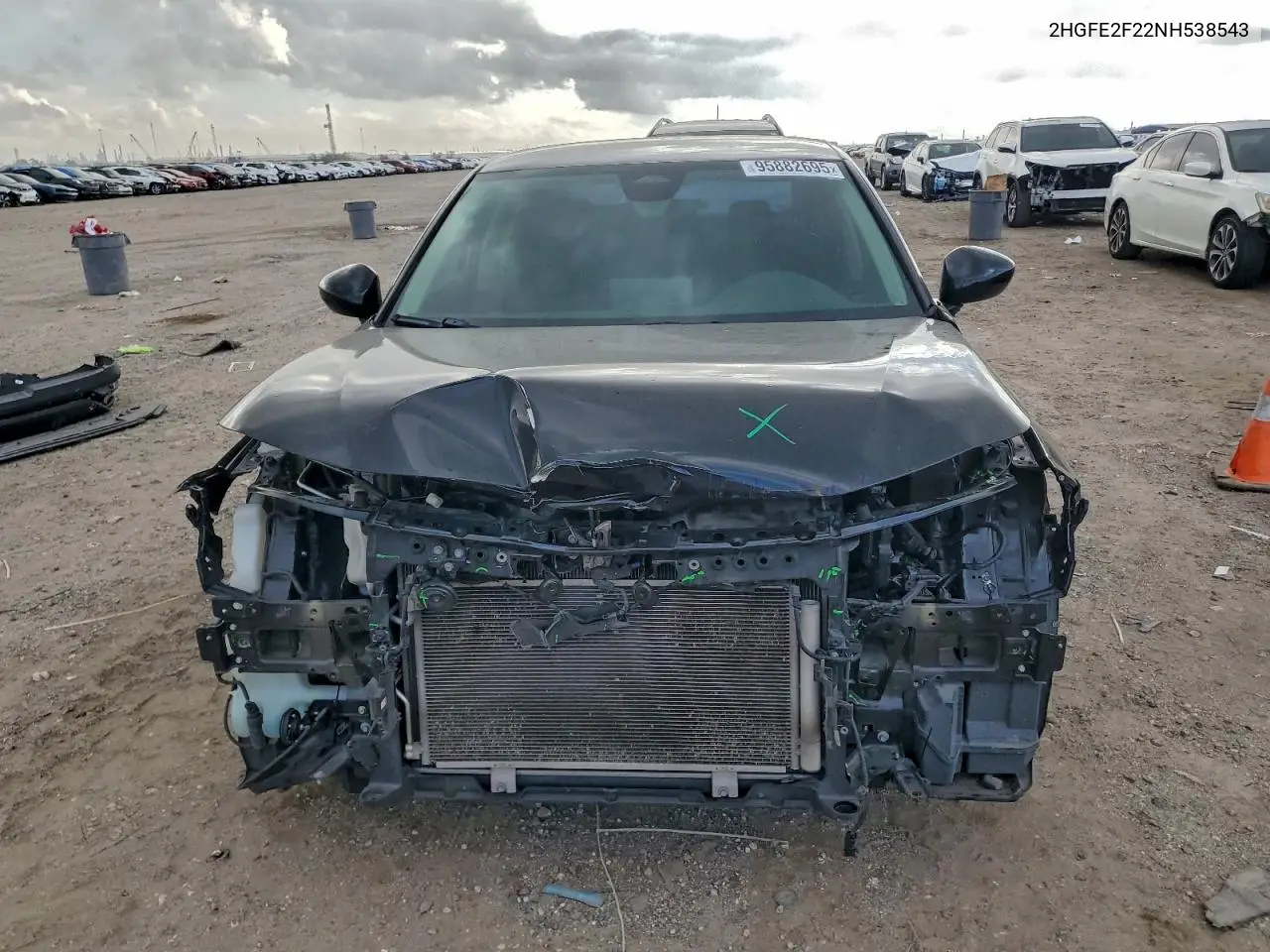2HGFE2F22NH538543 2022 Honda Civic Lx