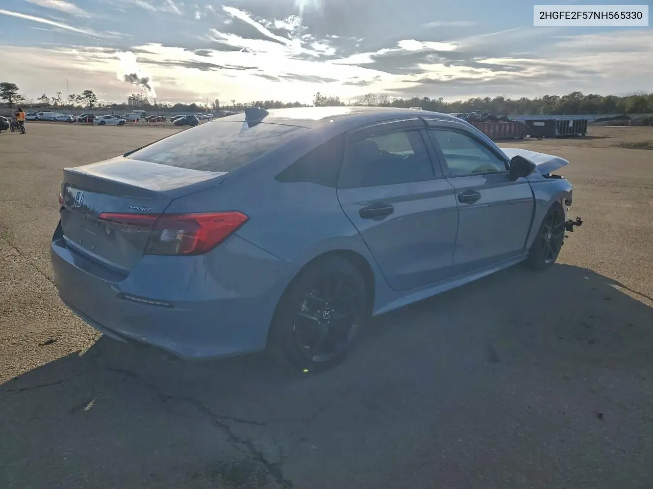 2HGFE2F57NH565330 2022 Honda Civic Sport