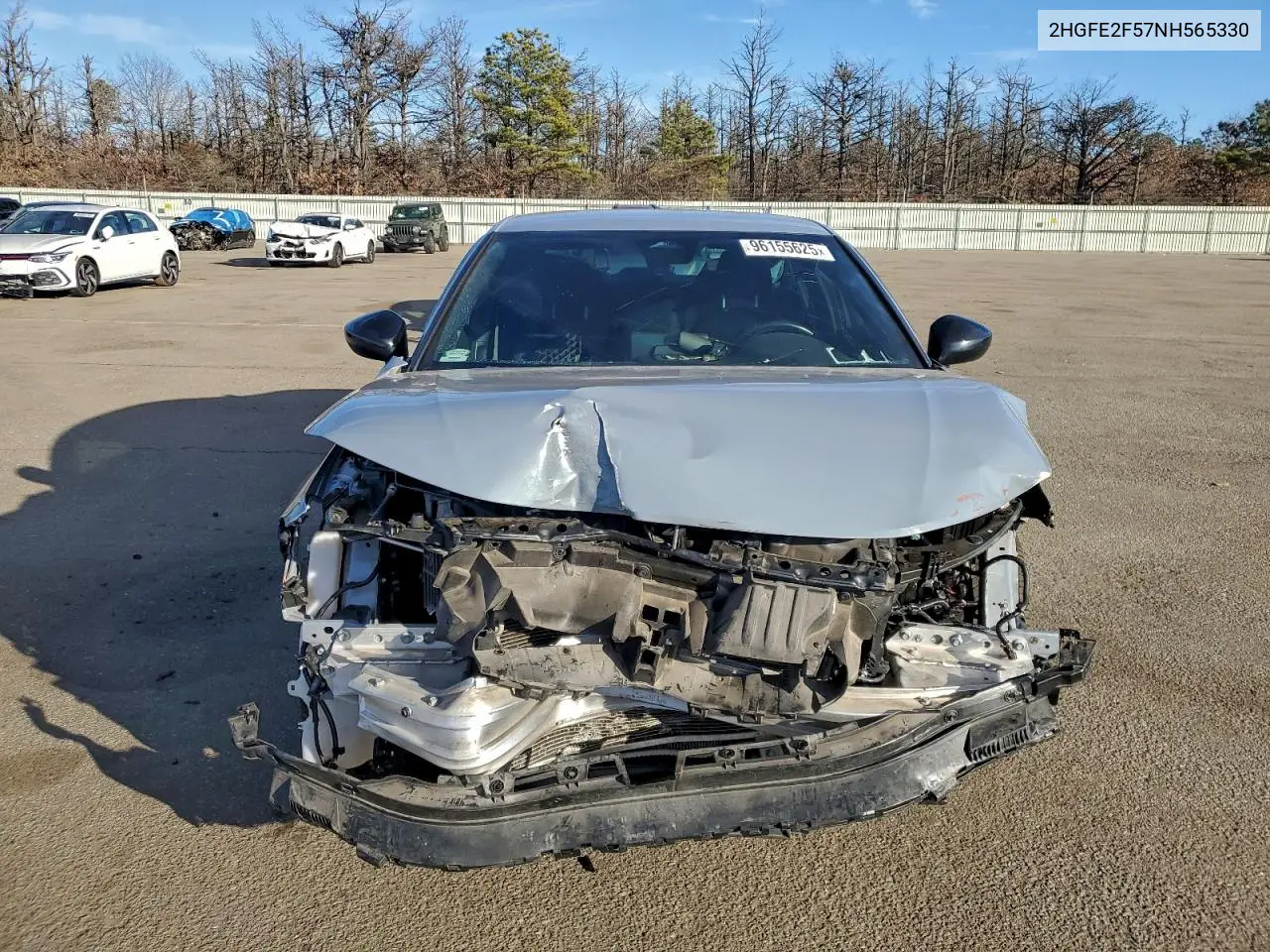 2HGFE2F57NH565330 2022 Honda Civic Sport