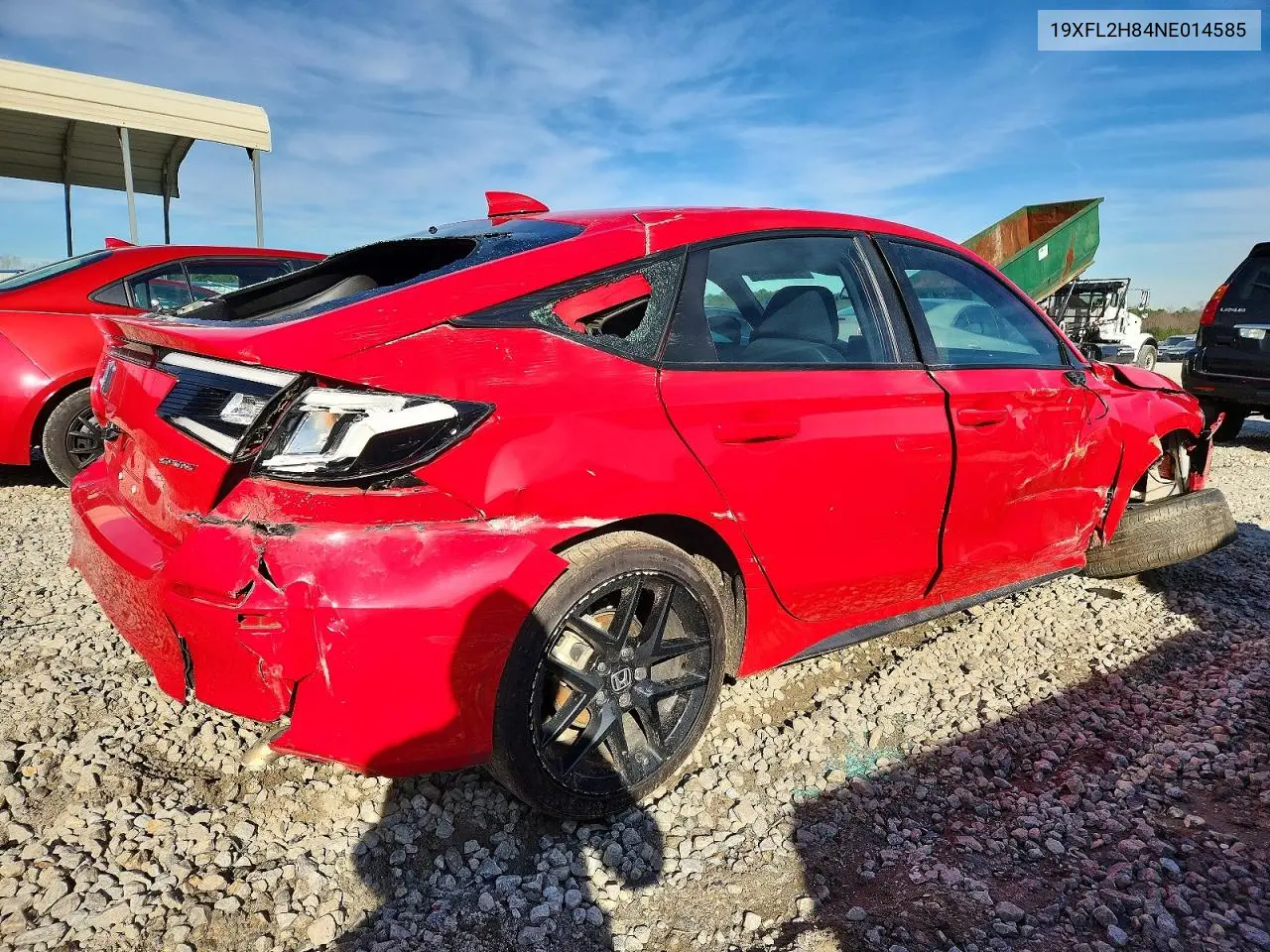 19XFL2H84NE014585 2022 Honda Civic Sport