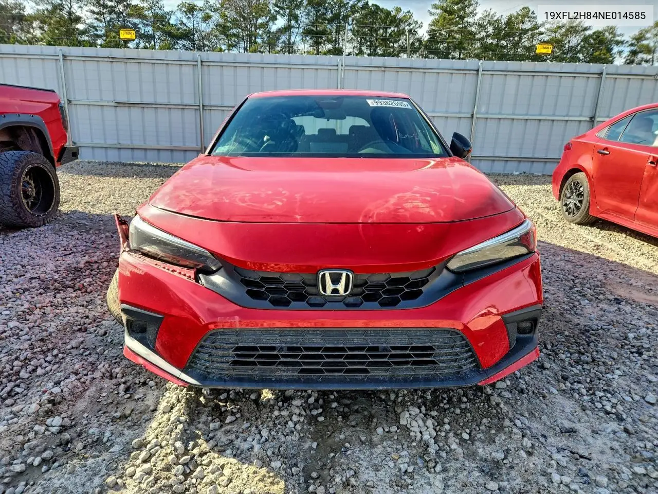 19XFL2H84NE014585 2022 Honda Civic Sport