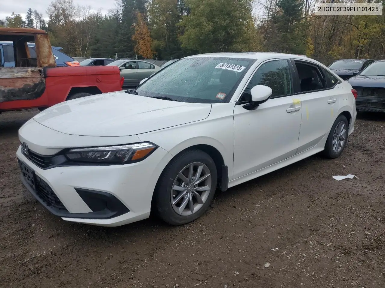 2HGFE2F39PH101425 2023 Honda Civic Ex
