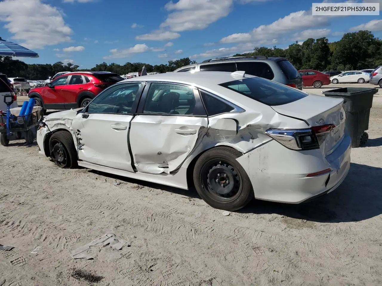 2HGFE2F21PH539430 2023 Honda Civic Lx
