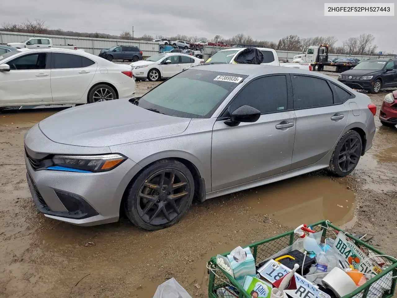 2HGFE2F52PH527443 2023 Honda Civic Sport