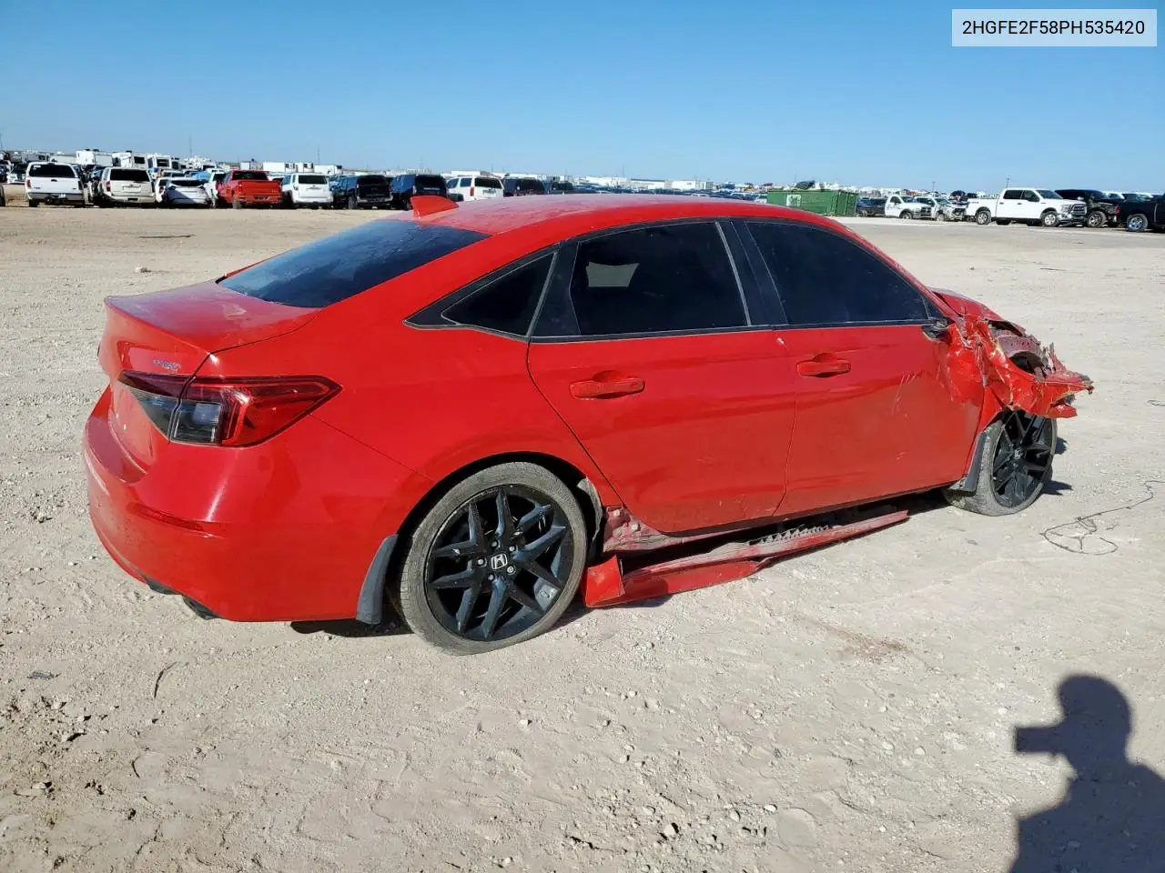 2HGFE2F58PH535420 2023 Honda Civic Sport