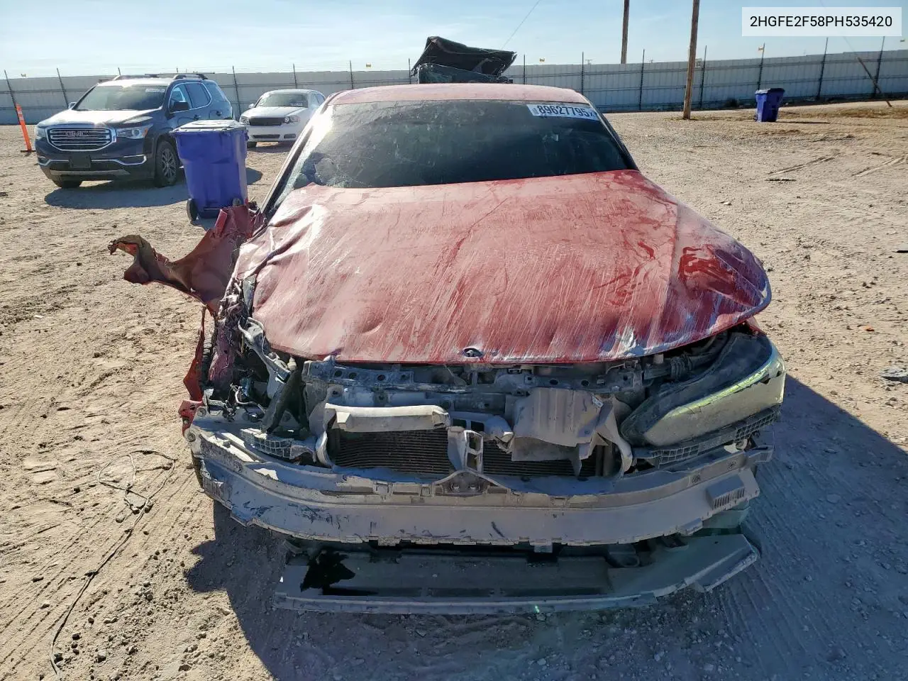 2HGFE2F58PH535420 2023 Honda Civic Sport