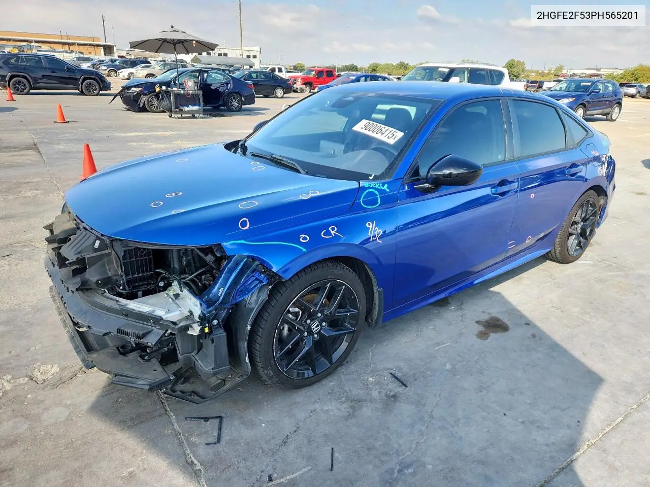 2HGFE2F53PH565201 2023 Honda Civic Sport