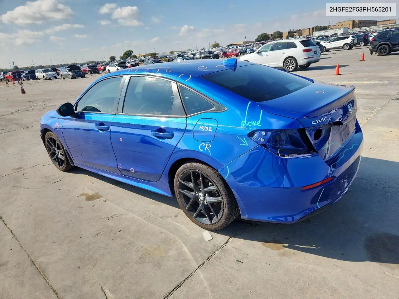 2HGFE2F53PH565201 2023 Honda Civic Sport