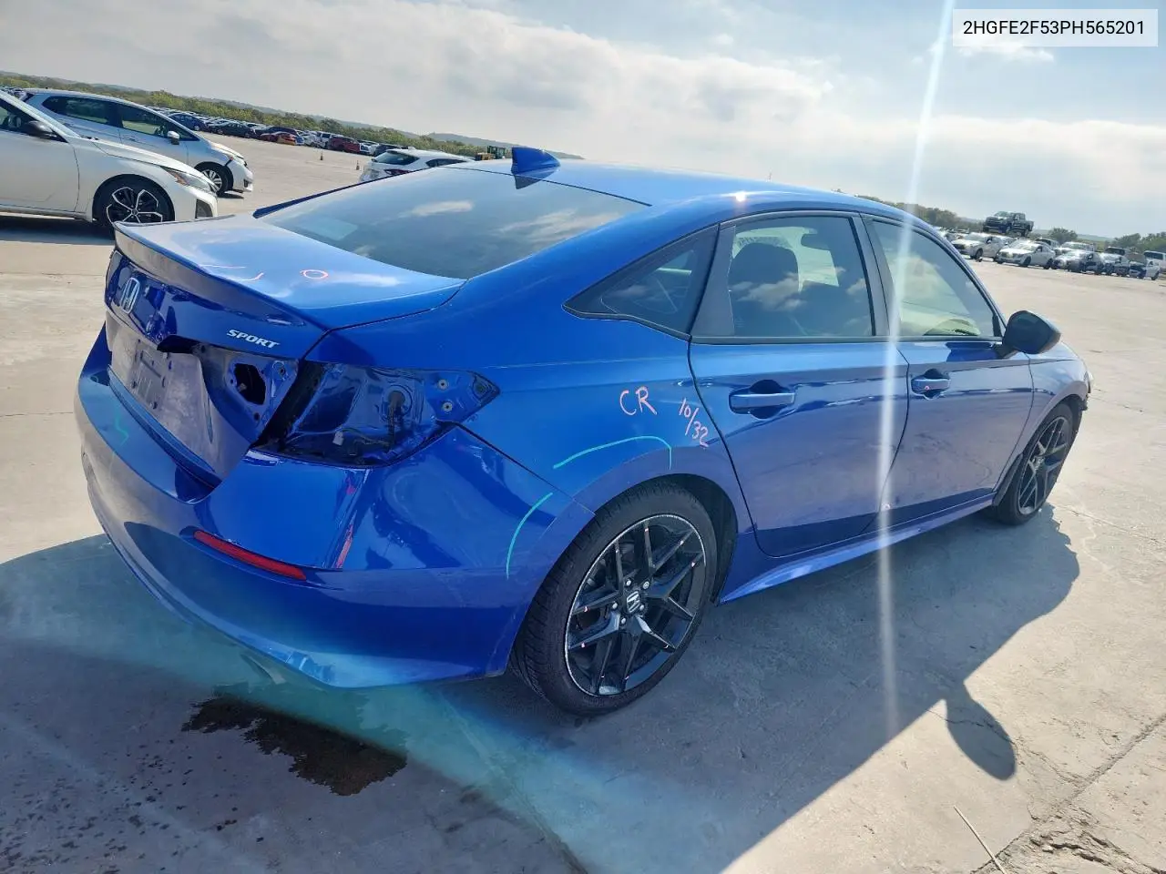 2HGFE2F53PH565201 2023 Honda Civic Sport