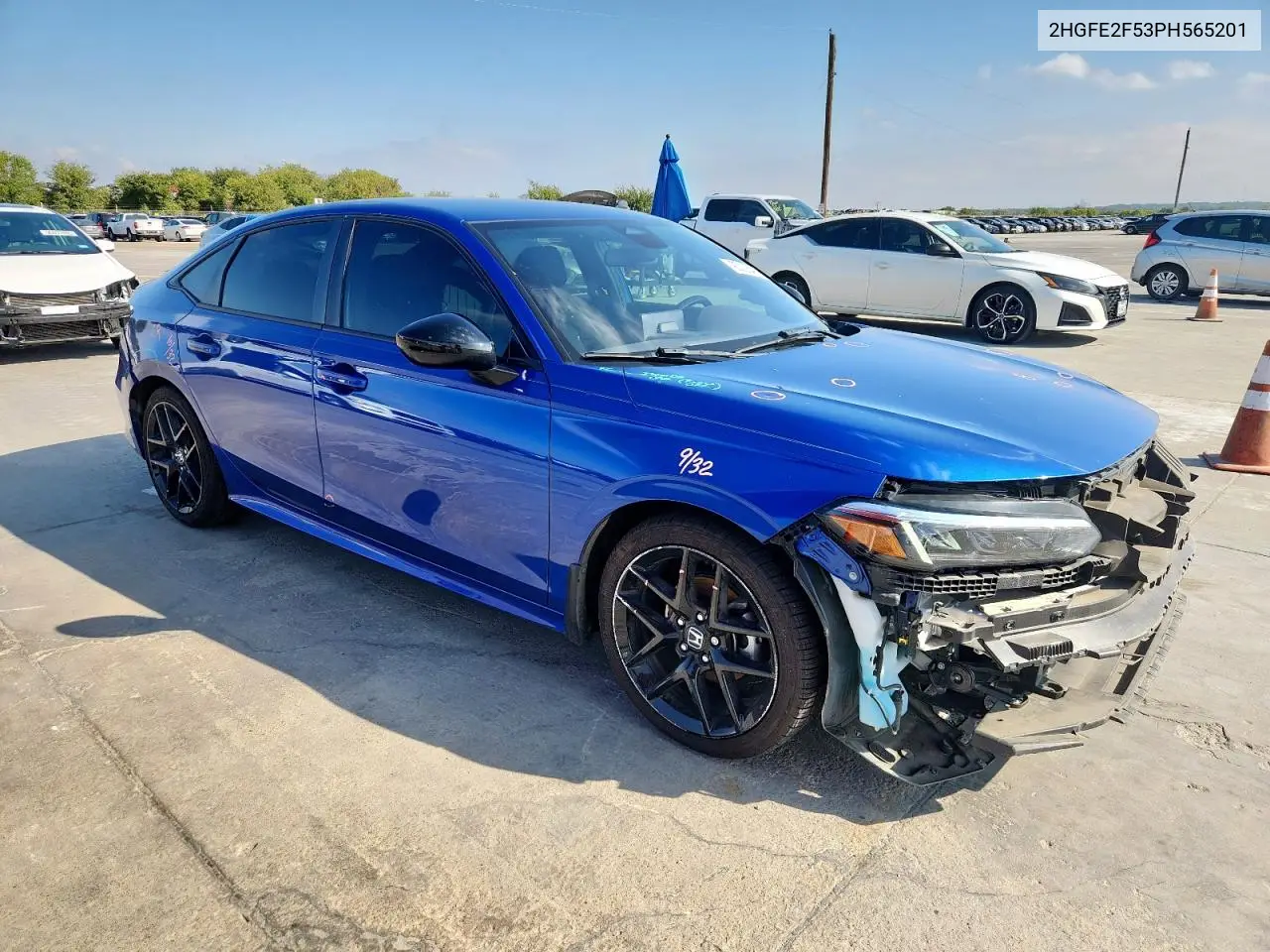2HGFE2F53PH565201 2023 Honda Civic Sport