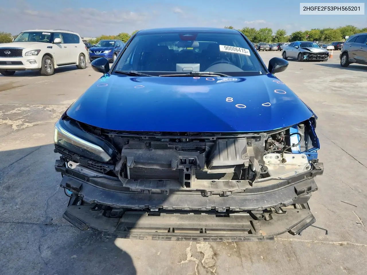 2HGFE2F53PH565201 2023 Honda Civic Sport
