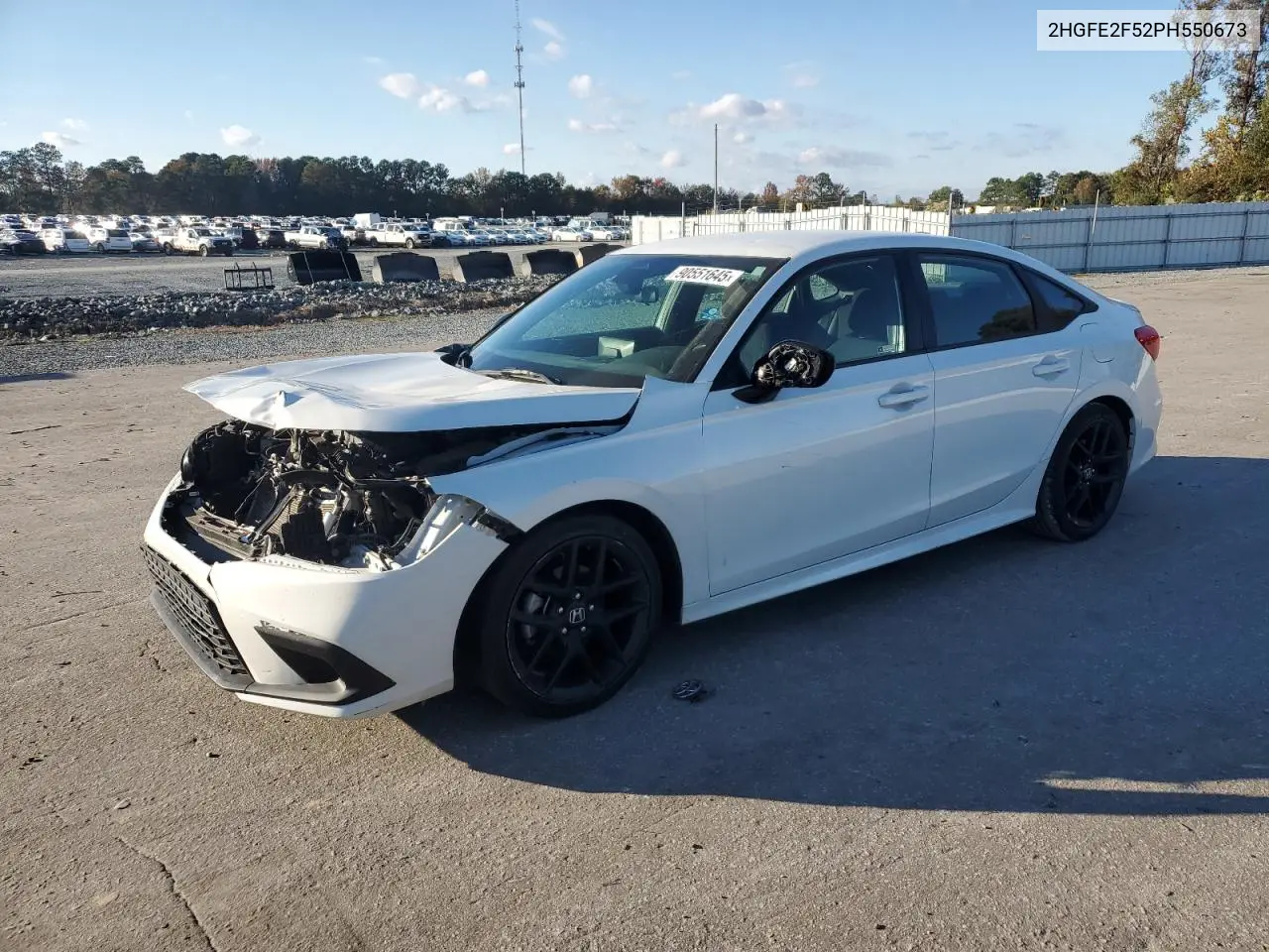 2HGFE2F52PH550673 2023 Honda Civic Sport