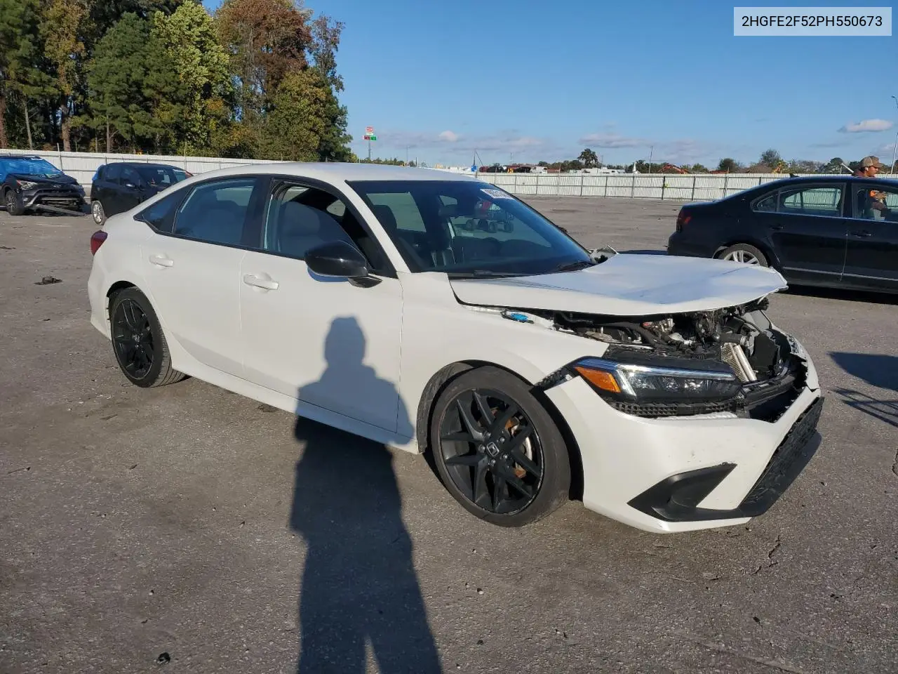 2HGFE2F52PH550673 2023 Honda Civic Sport