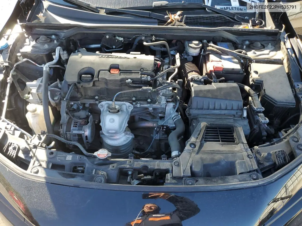 2HGFE2F22PH535791 2023 Honda Civic Lx