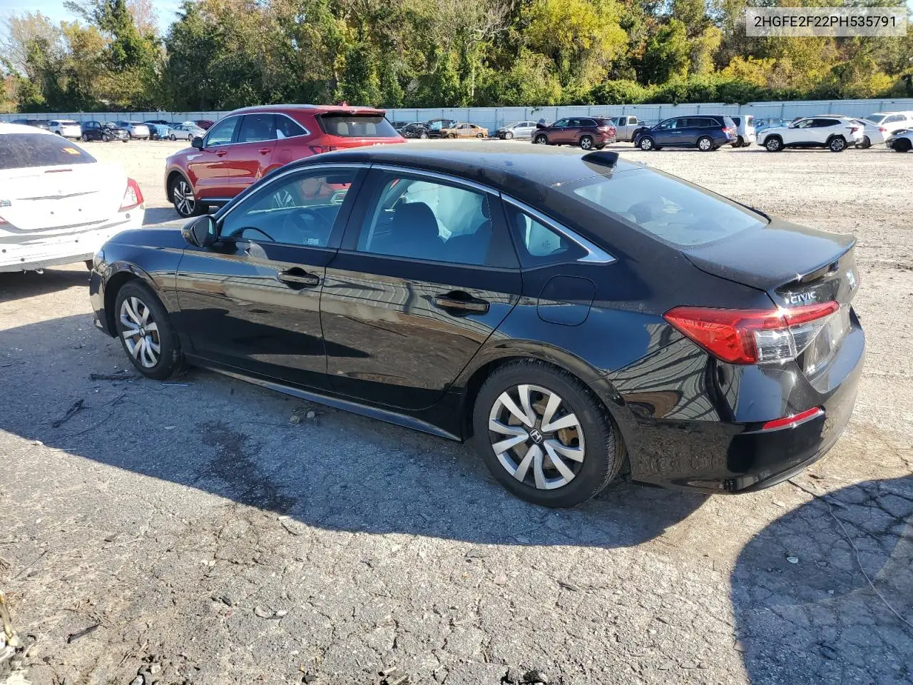 2HGFE2F22PH535791 2023 Honda Civic Lx