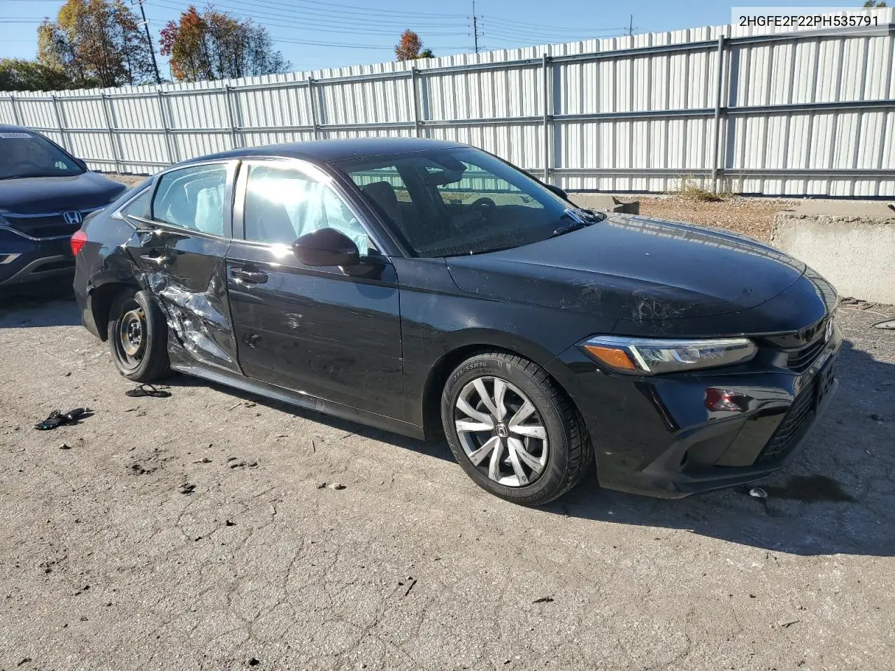 2HGFE2F22PH535791 2023 Honda Civic Lx
