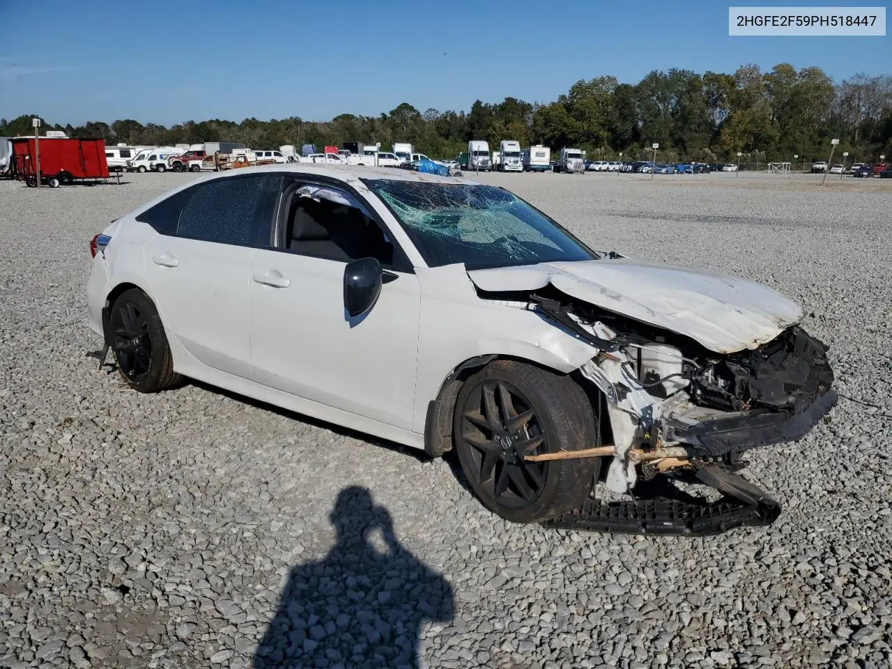 2HGFE2F59PH518447 2023 Honda Civic Sport