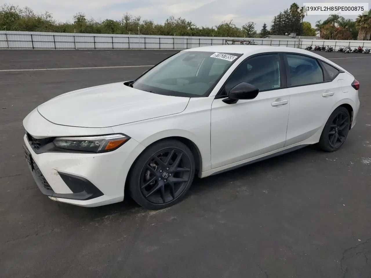 19XFL2H85PE000875 2023 Honda Civic Sport