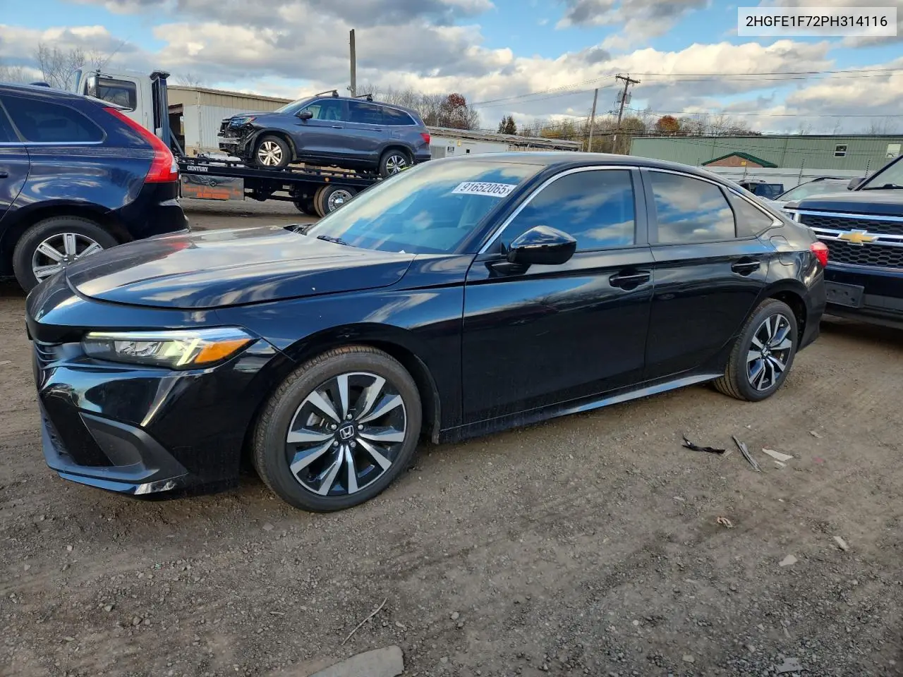 2HGFE1F72PH314116 2023 Honda Civic Ex