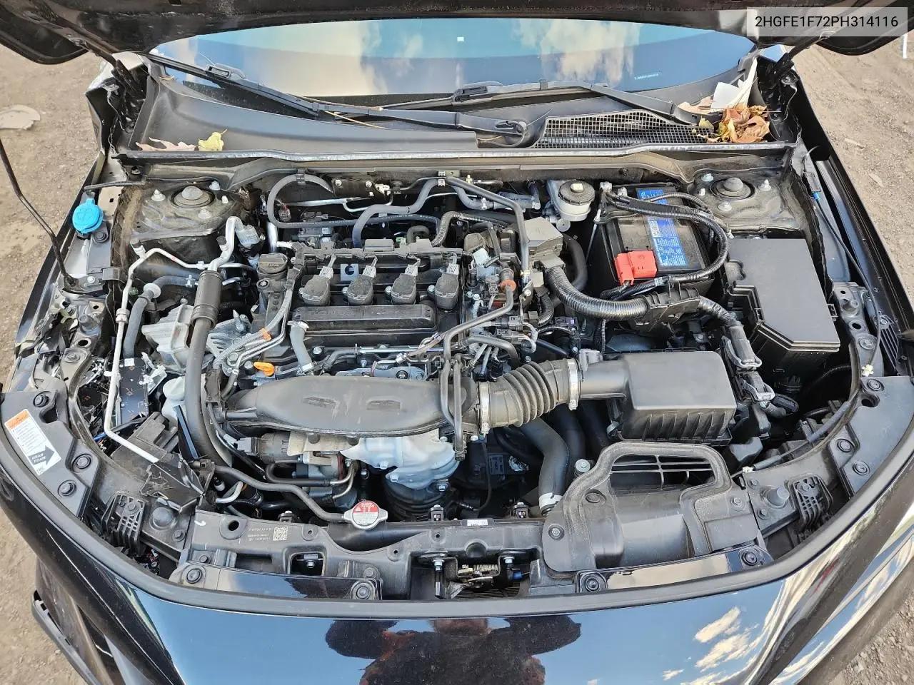2HGFE1F72PH314116 2023 Honda Civic Ex