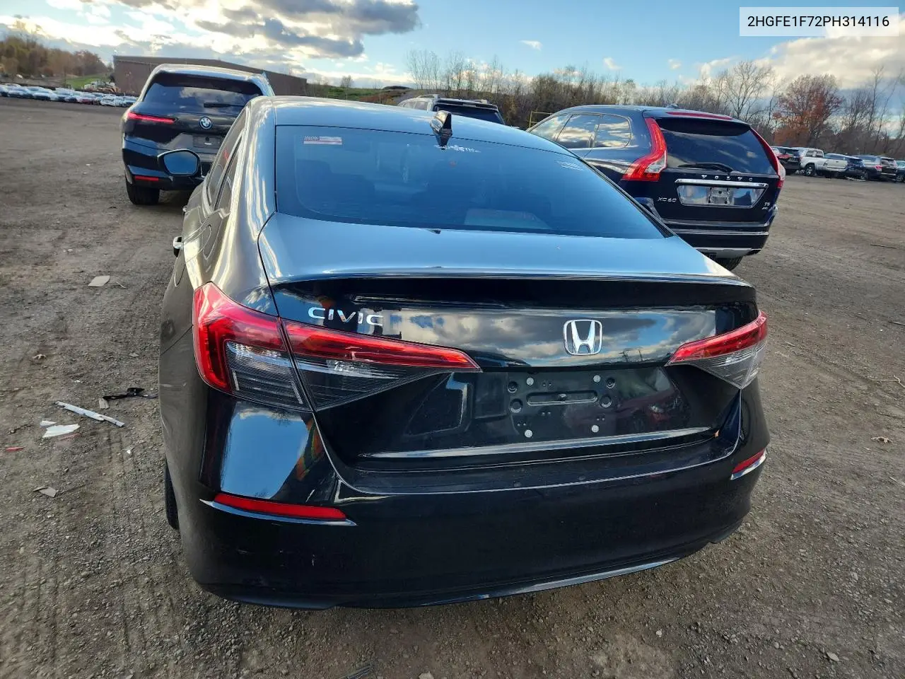 2HGFE1F72PH314116 2023 Honda Civic Ex