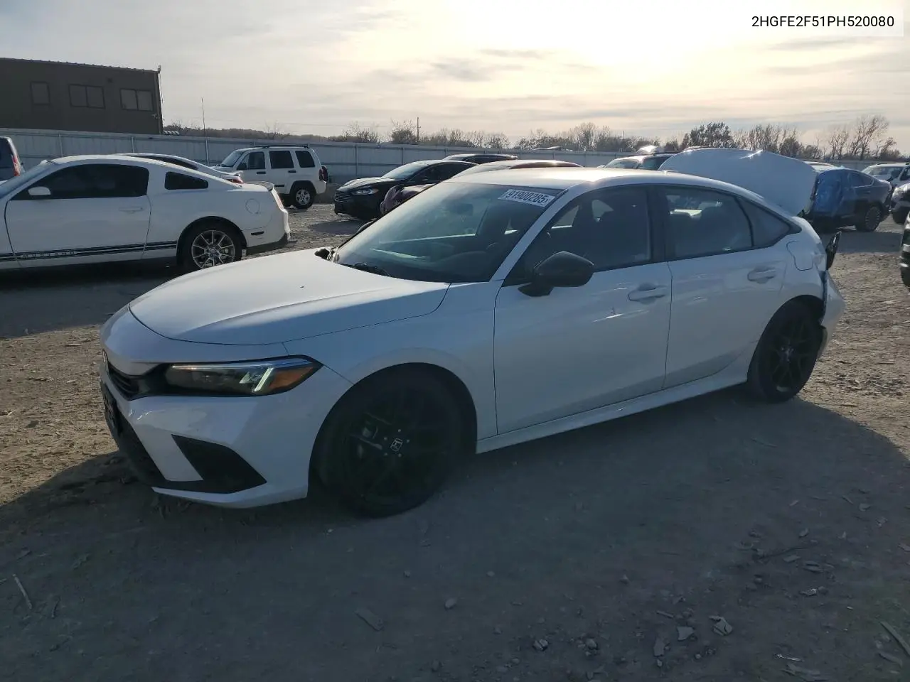 2HGFE2F51PH520080 2023 Honda Civic Sport