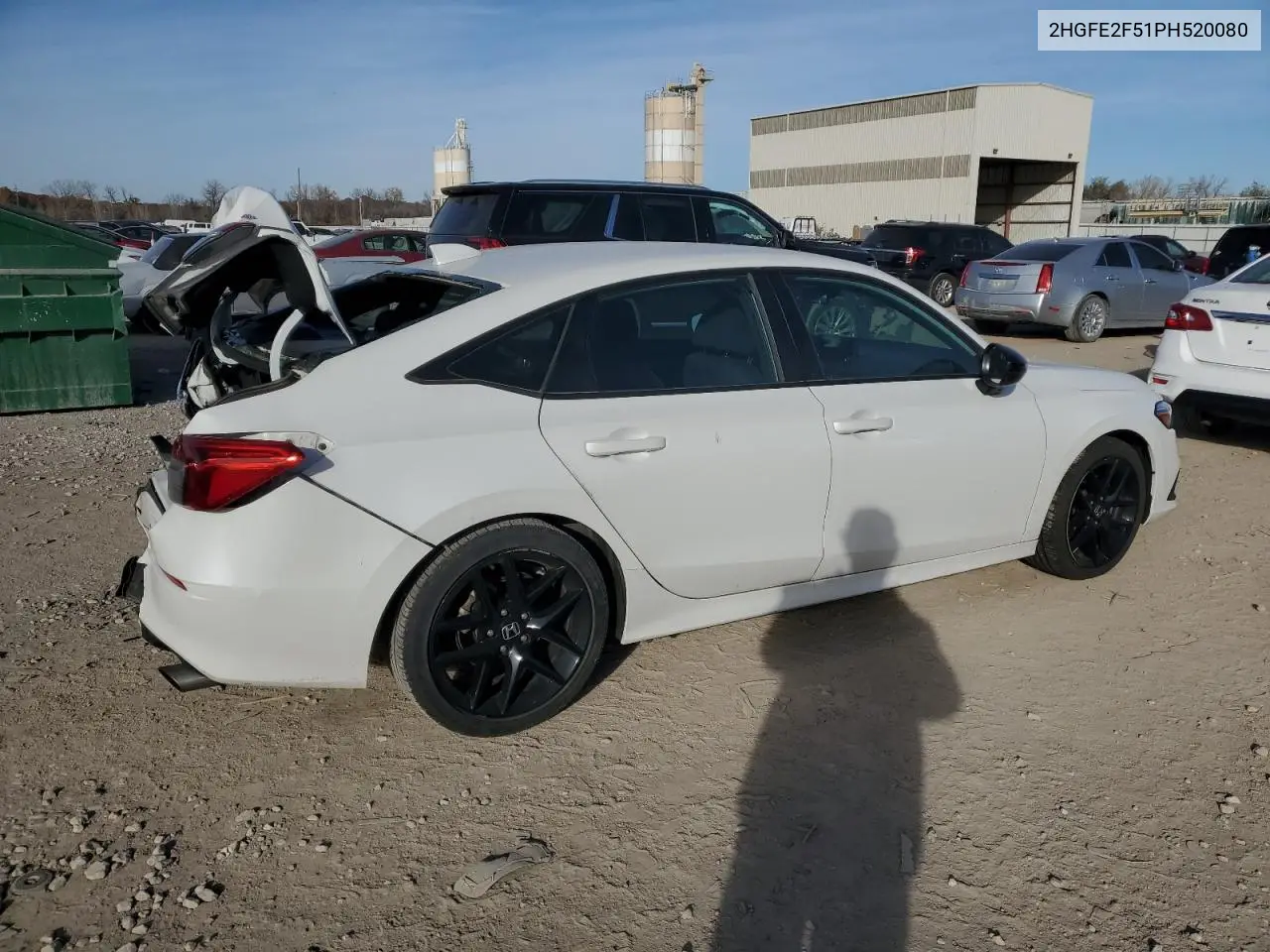 2HGFE2F51PH520080 2023 Honda Civic Sport
