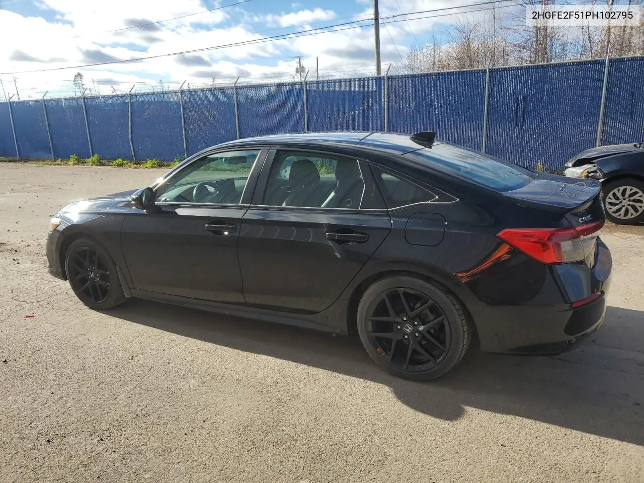 2HGFE2F51PH102795 2023 Honda Civic Sport