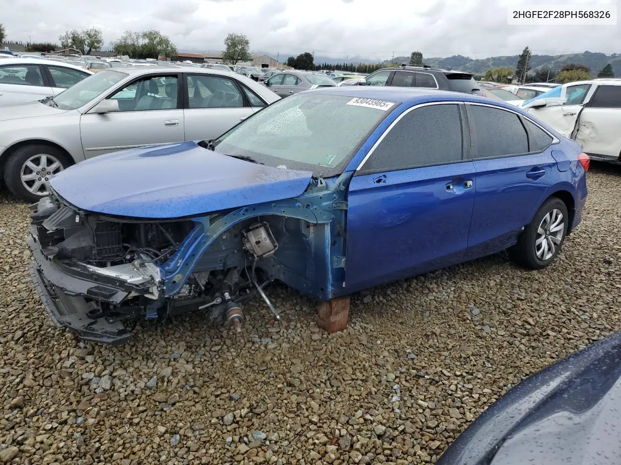2HGFE2F28PH568326 2023 Honda Civic Lx