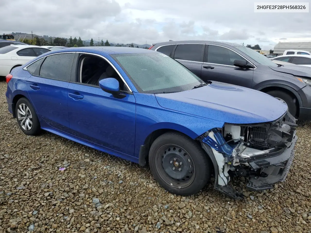 2HGFE2F28PH568326 2023 Honda Civic Lx