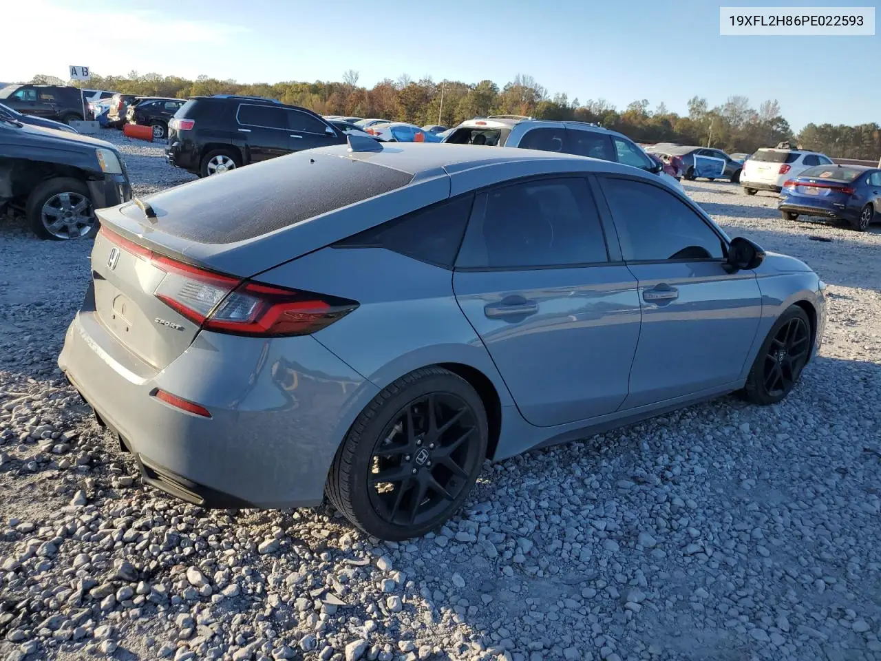 19XFL2H86PE022593 2023 Honda Civic Sport