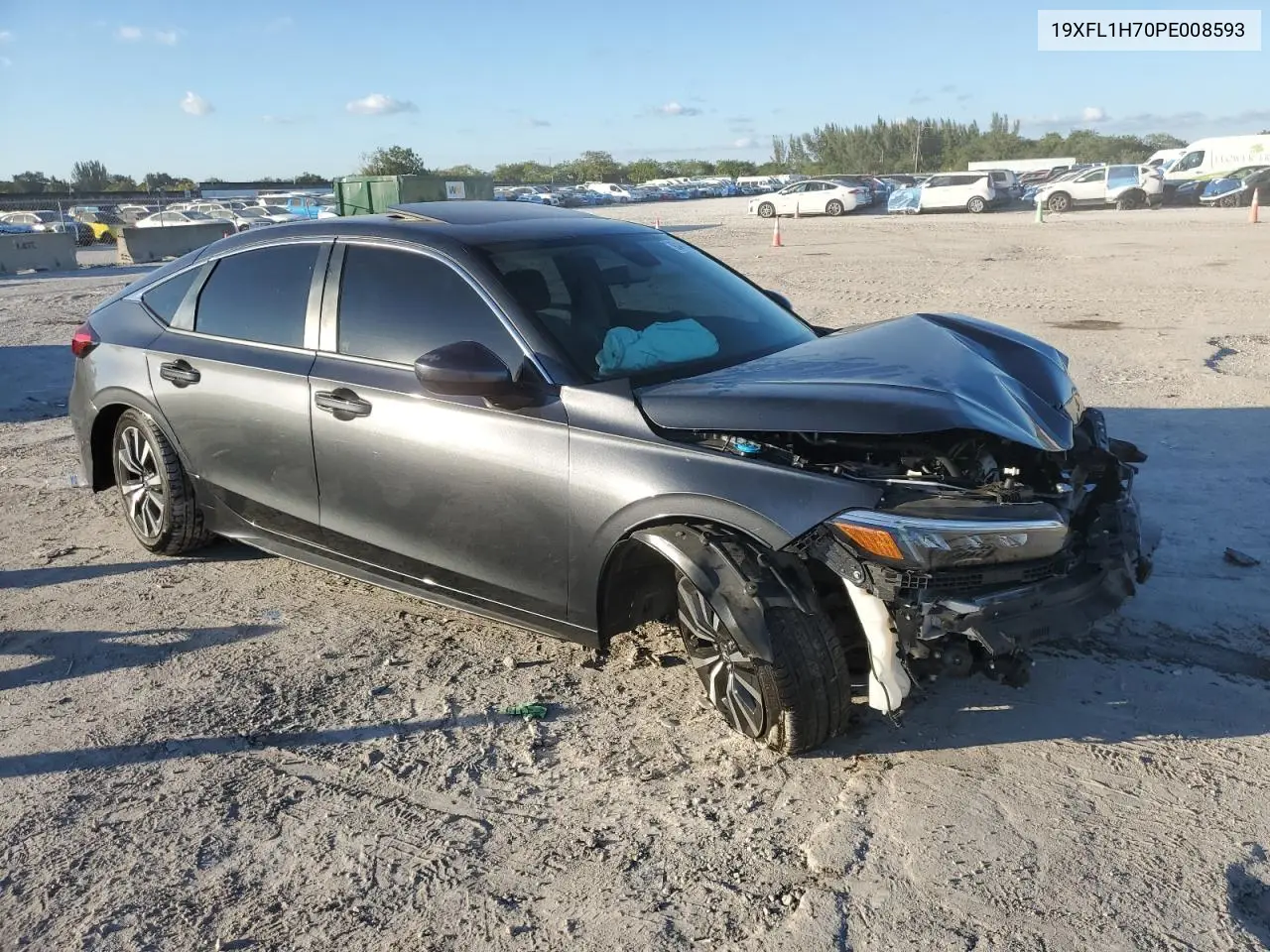 19XFL1H70PE008593 2023 Honda Civic Exl