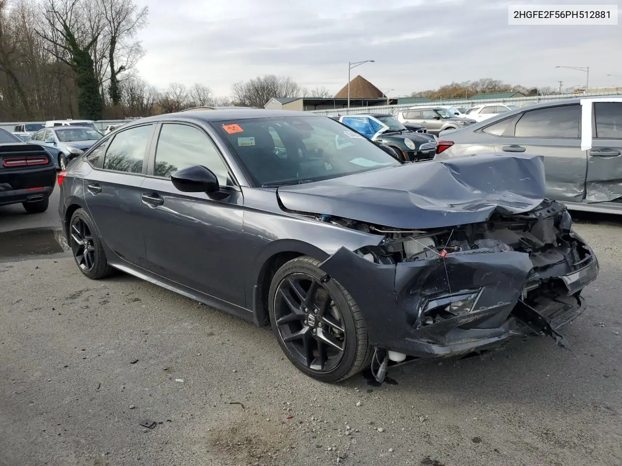 2HGFE2F56PH512881 2023 Honda Civic Sport