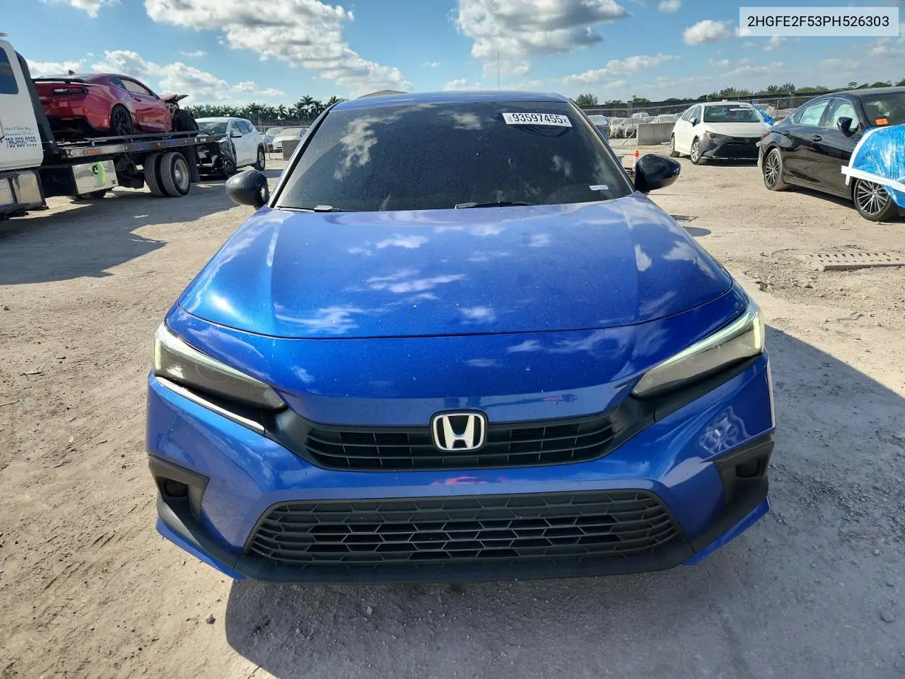 2HGFE2F53PH526303 2023 Honda Civic Sport
