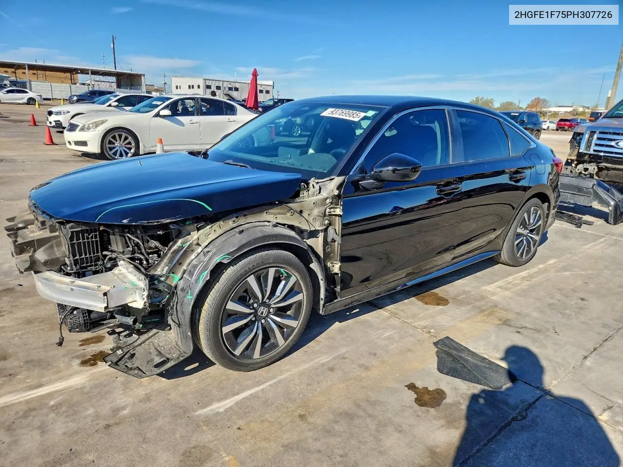 2HGFE1F75PH307726 2023 Honda Civic Ex