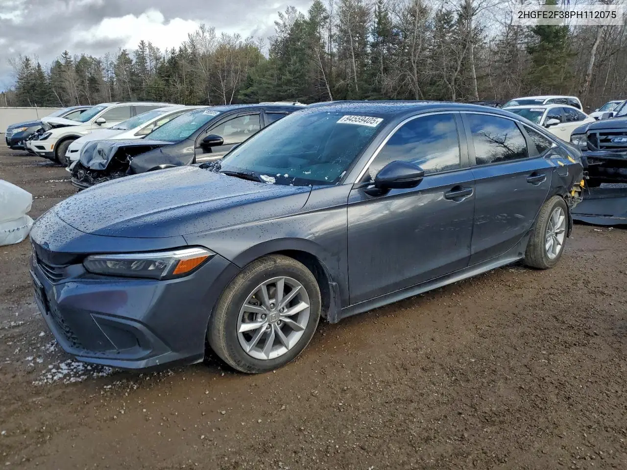 2HGFE2F38PH112075 2023 Honda Civic Ex