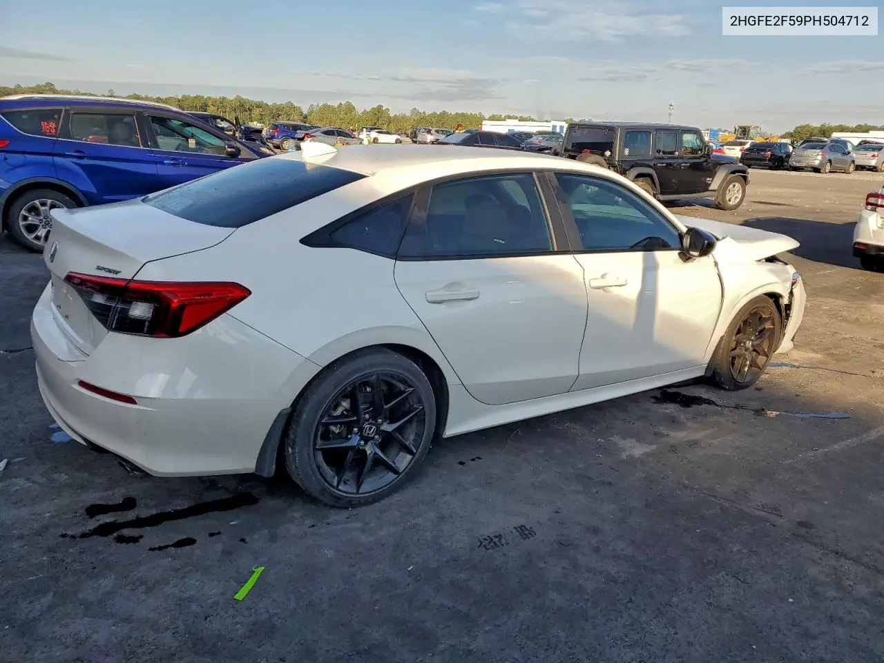 2HGFE2F59PH504712 2023 Honda Civic Sport