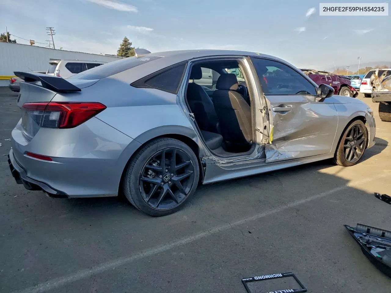 2HGFE2F59PH554235 2023 Honda Civic Sport