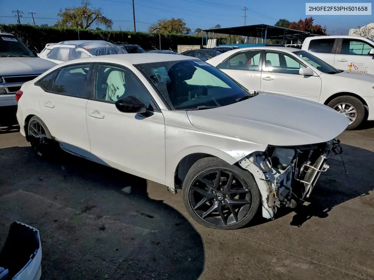 2HGFE2F53PH501658 2023 Honda Civic Sport