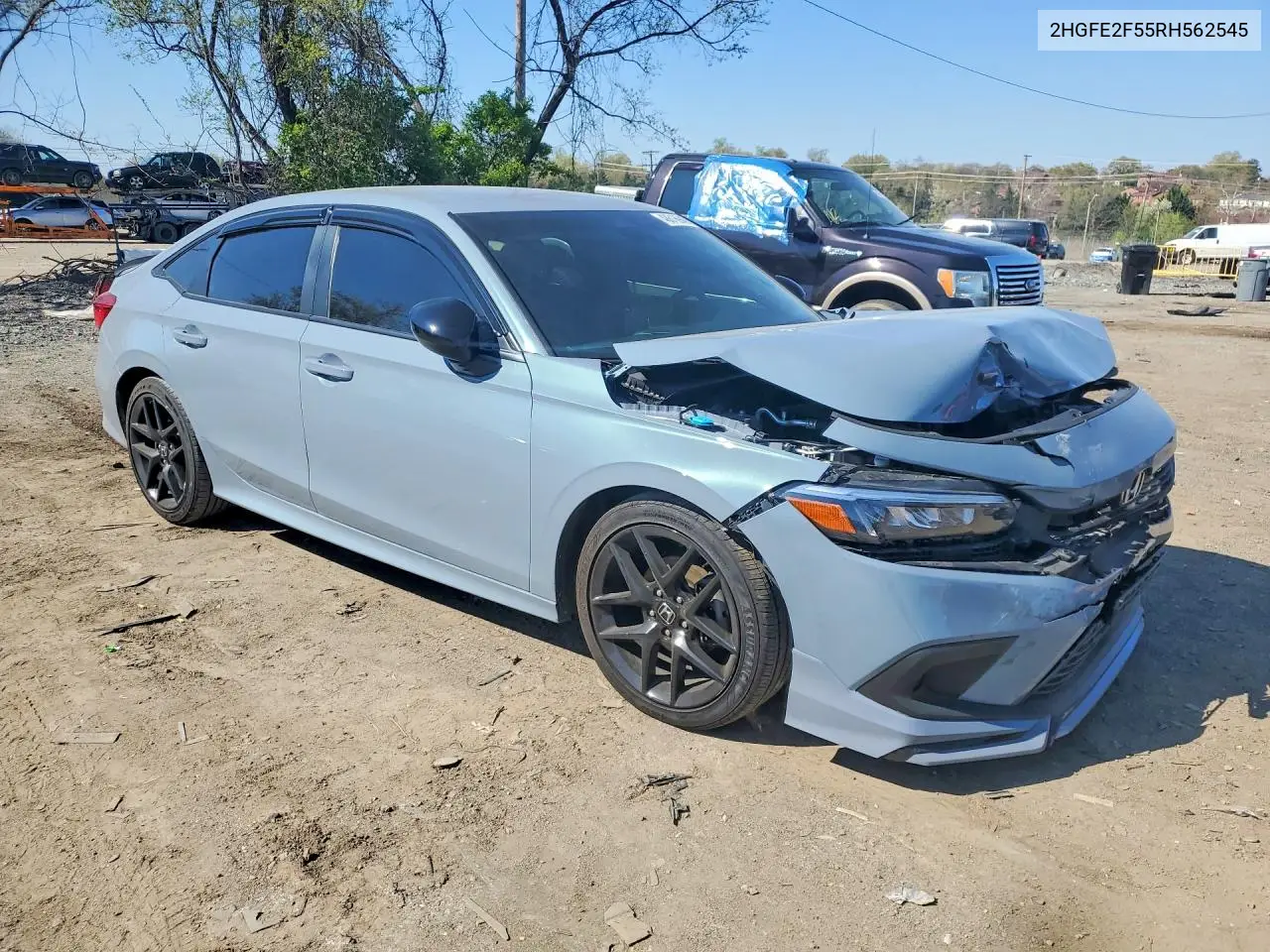 2HGFE2F55RH562545 2024 Honda Civic Sport