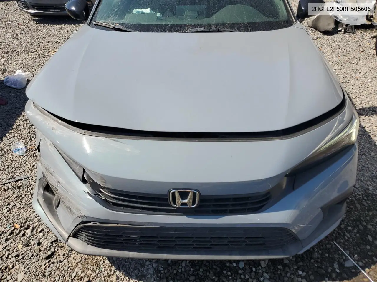 2HGFE2F50RH505606 2024 Honda Civic Sport