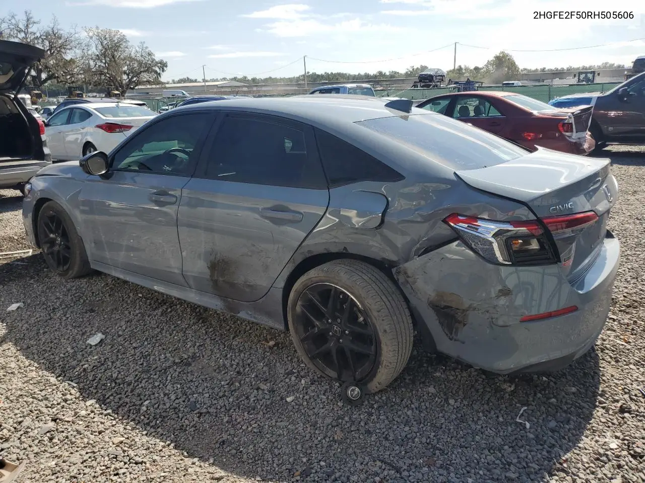 2HGFE2F50RH505606 2024 Honda Civic Sport