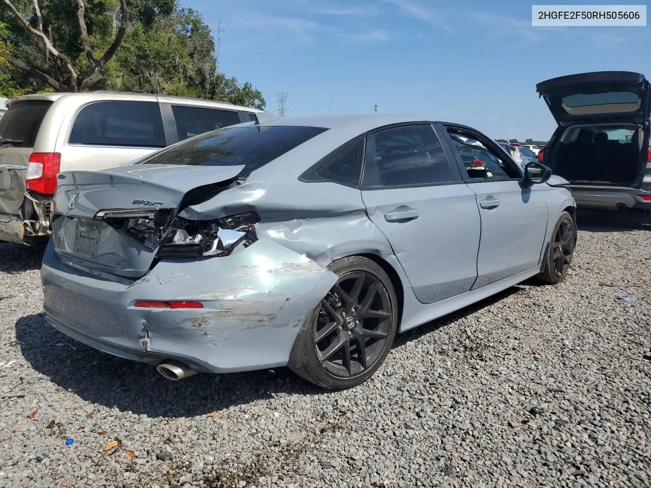 2HGFE2F50RH505606 2024 Honda Civic Sport