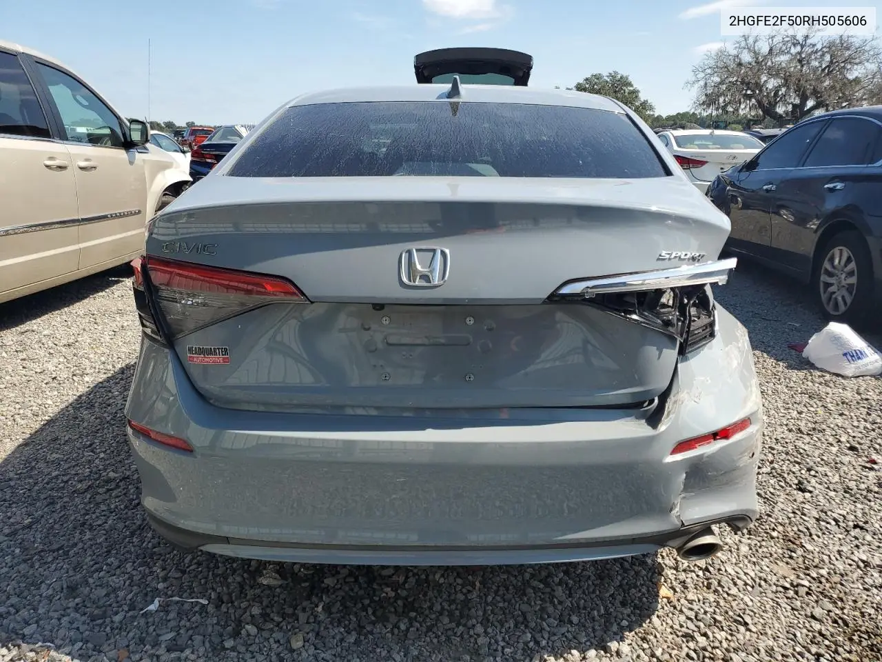 2HGFE2F50RH505606 2024 Honda Civic Sport
