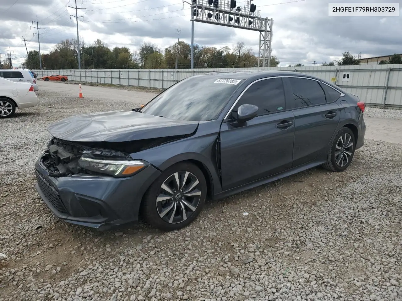 2HGFE1F79RH303729 2024 Honda Civic Ex