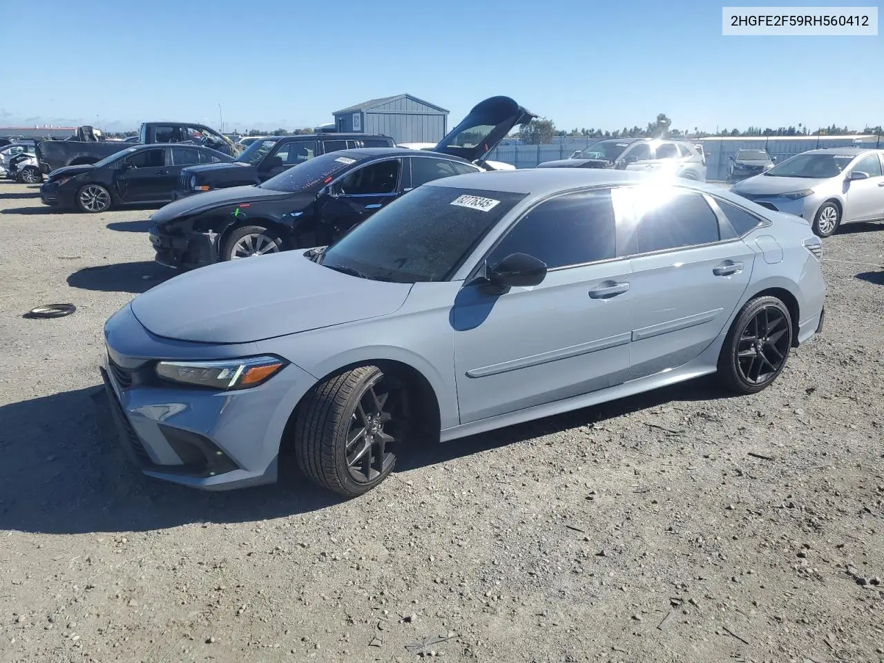 2HGFE2F59RH560412 2024 Honda Civic Sport