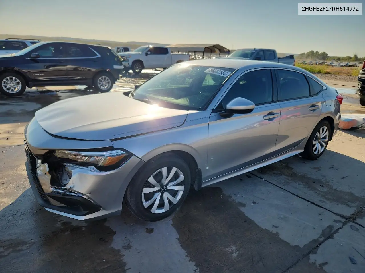2HGFE2F27RH514972 2024 Honda Civic Lx