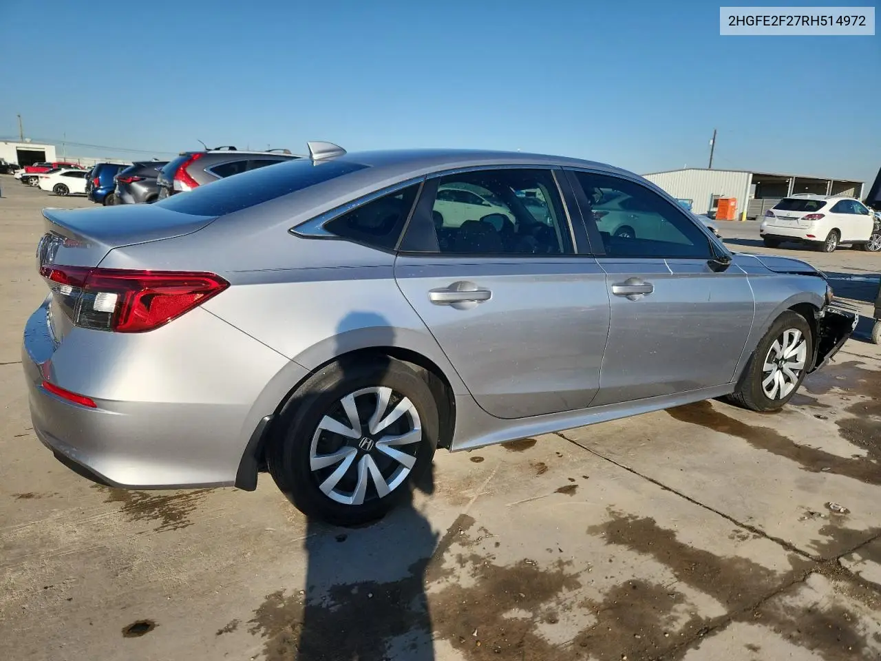 2HGFE2F27RH514972 2024 Honda Civic Lx